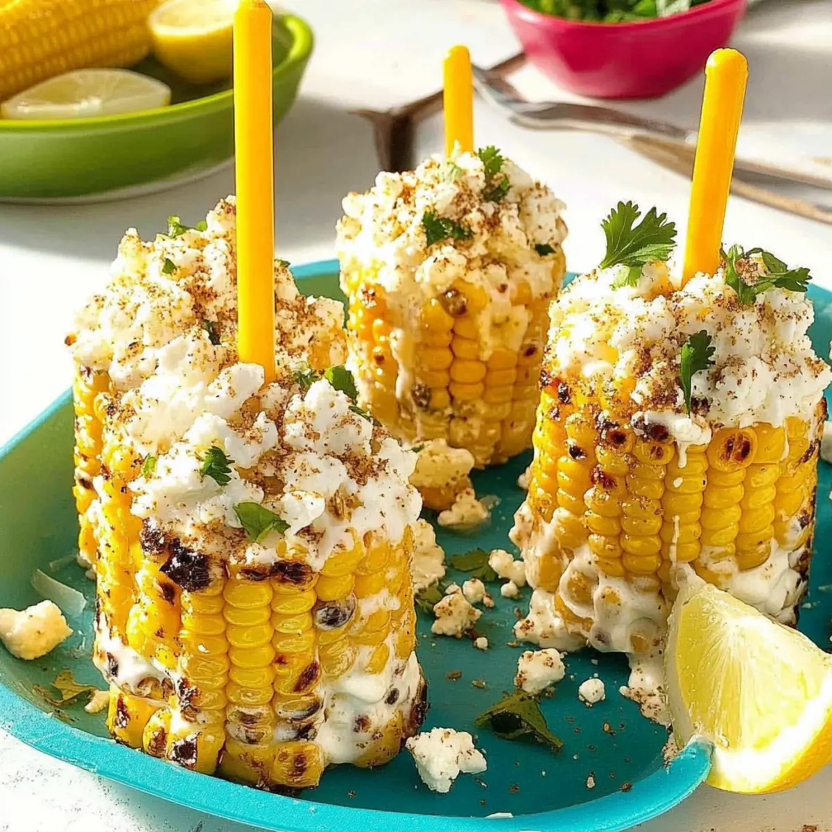 Grilled Maryland Corn Pops with a Delicious Twist
