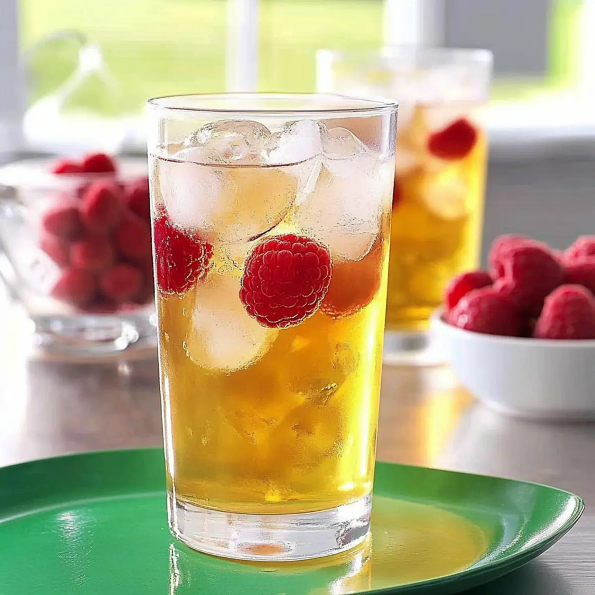 Delicious Raspberry Iced Tea to Refresh Your Summer Days