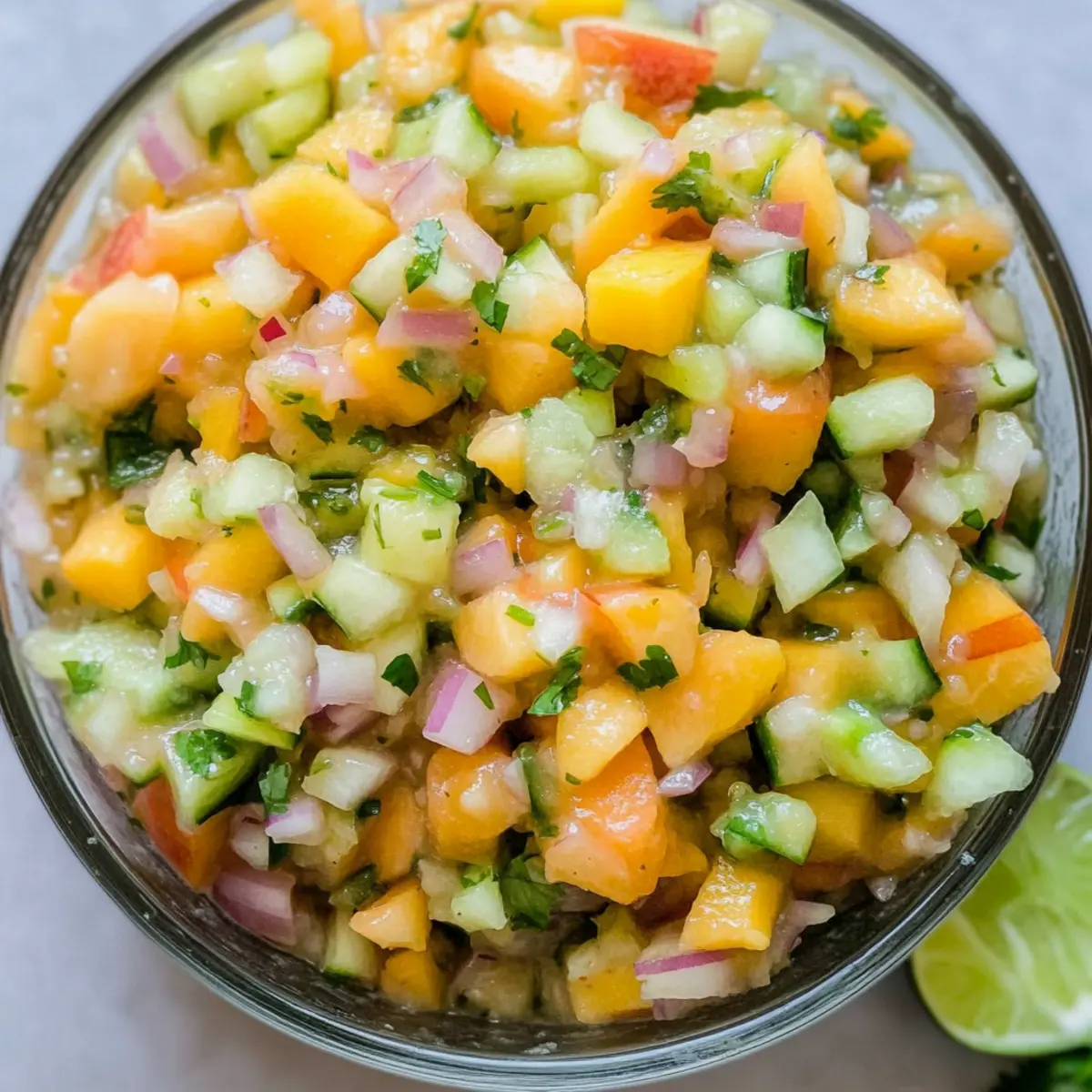 Healthy Peach Cucumber Salsa for a Refreshing Summer Treat