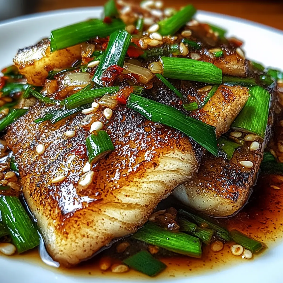Ginger Onion Fried Sea Bass: Quick, Crispy Comfort Food