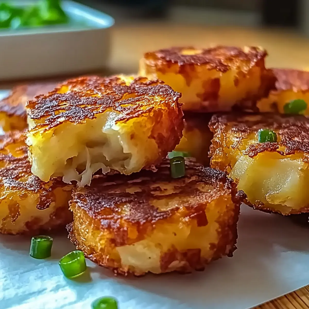Crispy Loaded Hashbrown Bites for Effortless Snacking Bliss