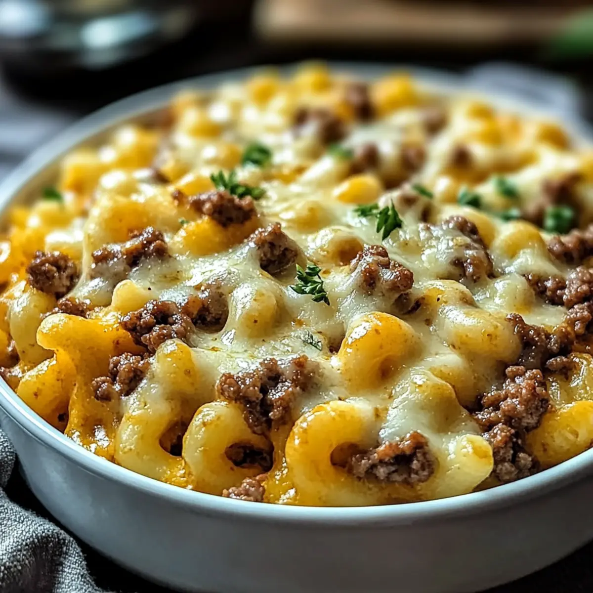 Keto Cheeseburger Cauliflower Mac: Comfort Food with a Twist