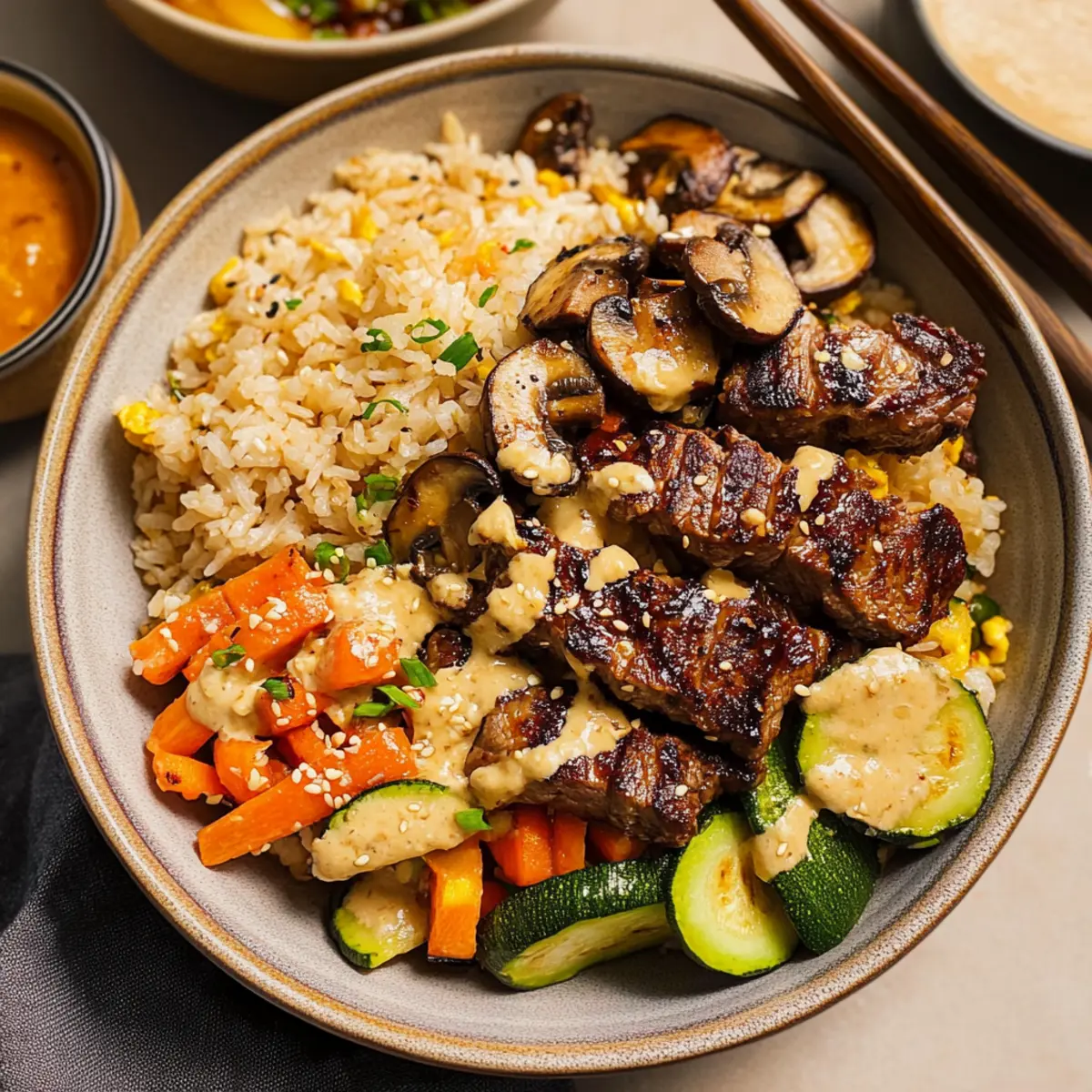 Savor the Flavor: Hibachi Steak Bowls Made Easy at Home