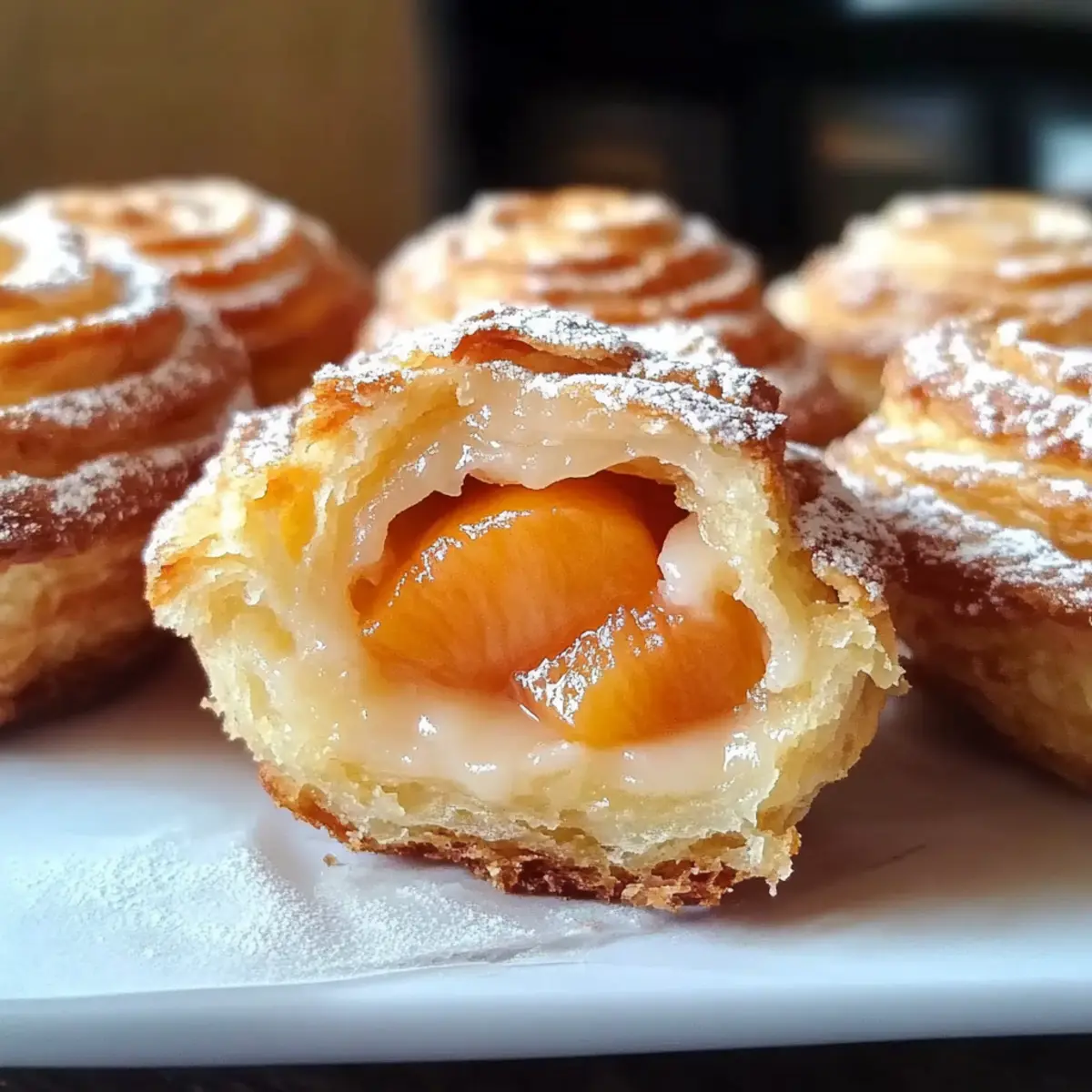 Peach Pie Cruffins: Flaky Pastries That Steal the Show