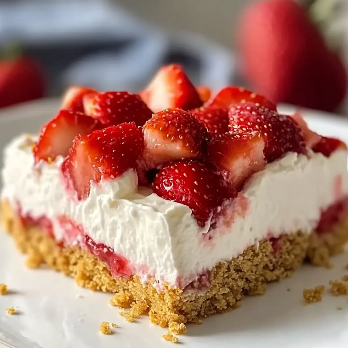 No-Bake Strawberry Dessert: Chill and Delight Your Summer