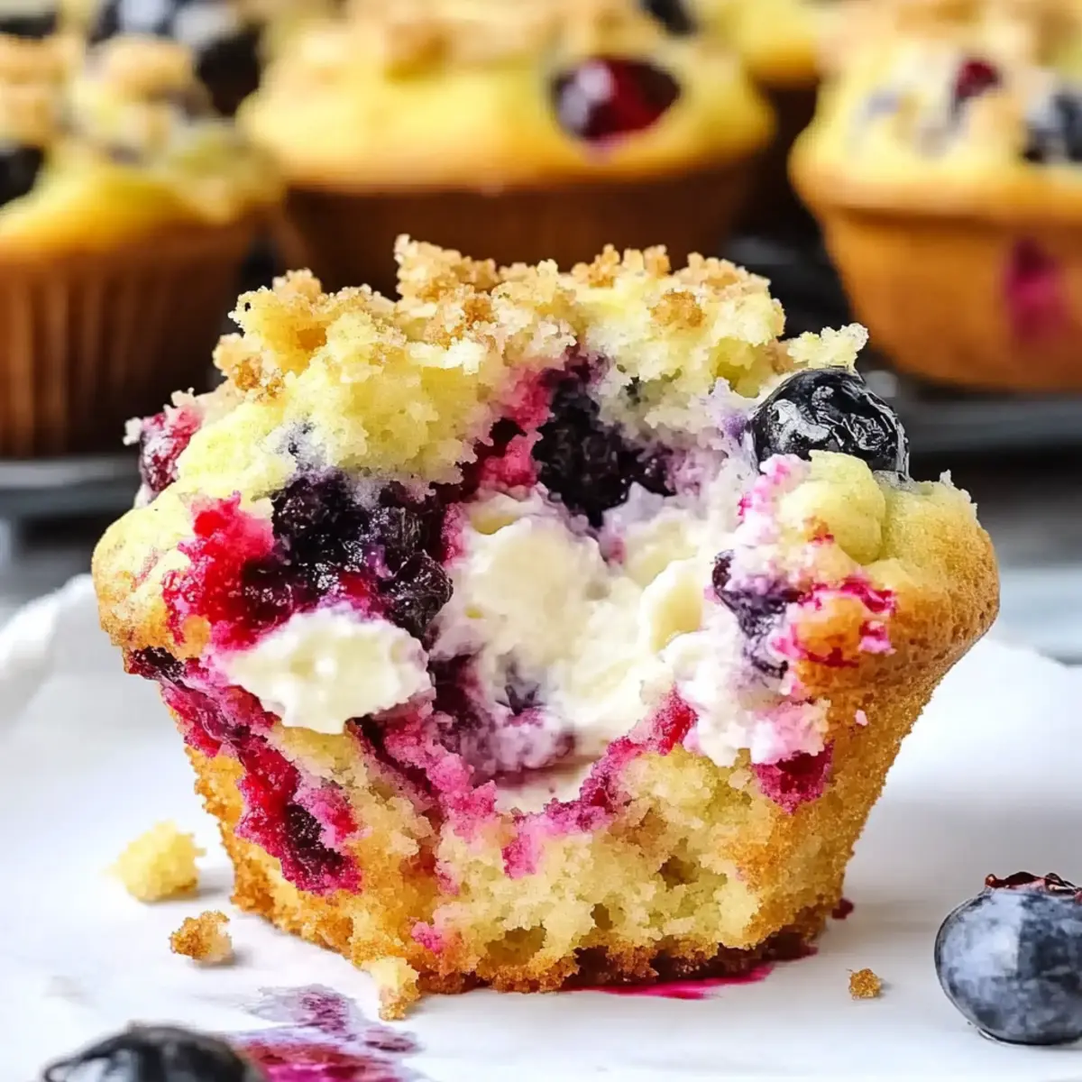 Berry Cream Cheese Muffins That’ll Brighten Your Morning