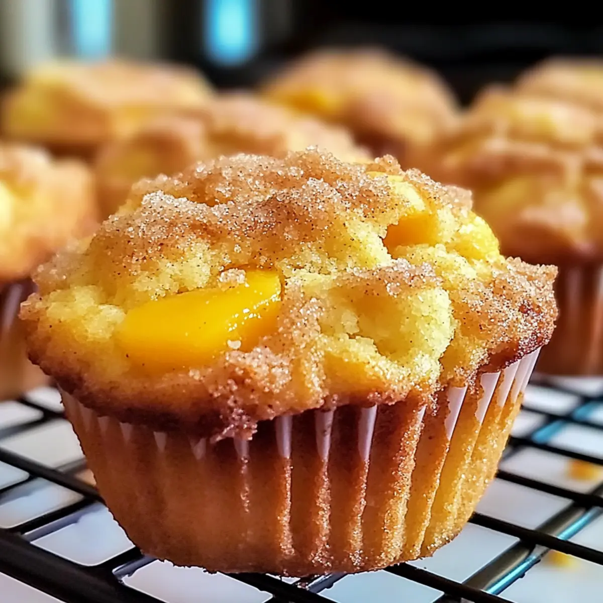 Peach Cobbler Muffins That Bring Back Sweet Memories