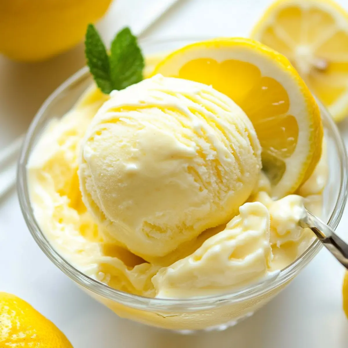 Lemon Frozen Yogurt - Your Refreshing Guilt-Free Treat