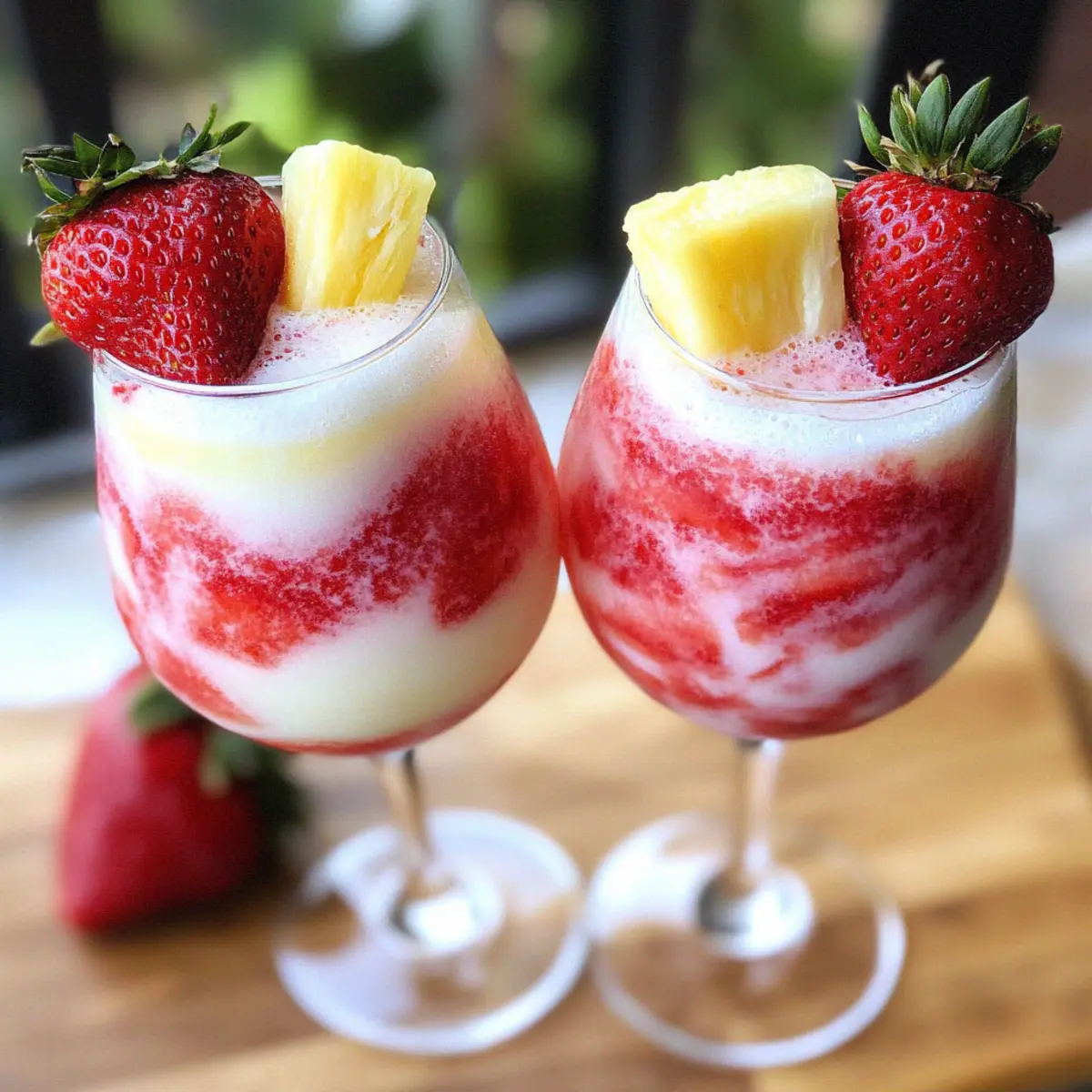Refreshing Strawberry Pina Colada for Ultimate Summer Bliss
