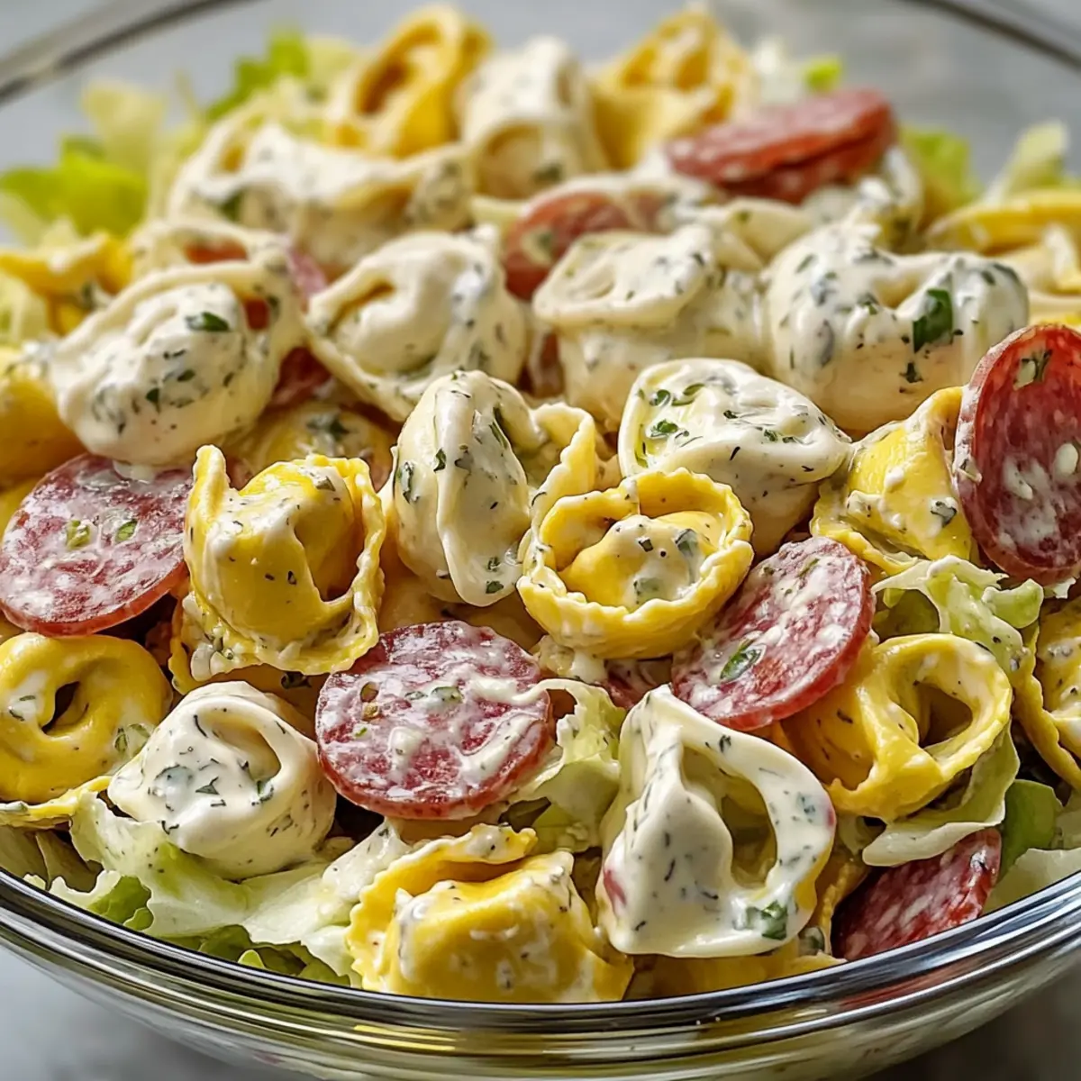 Italian Grinder Tortellini Salad for a Fresh Summer Feast