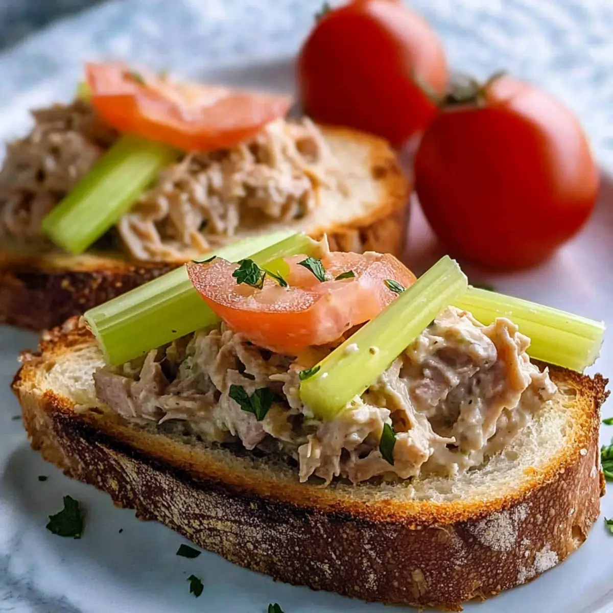 Open Face Tuna Melt Sandwich: Cozy Comfort in Every Bite