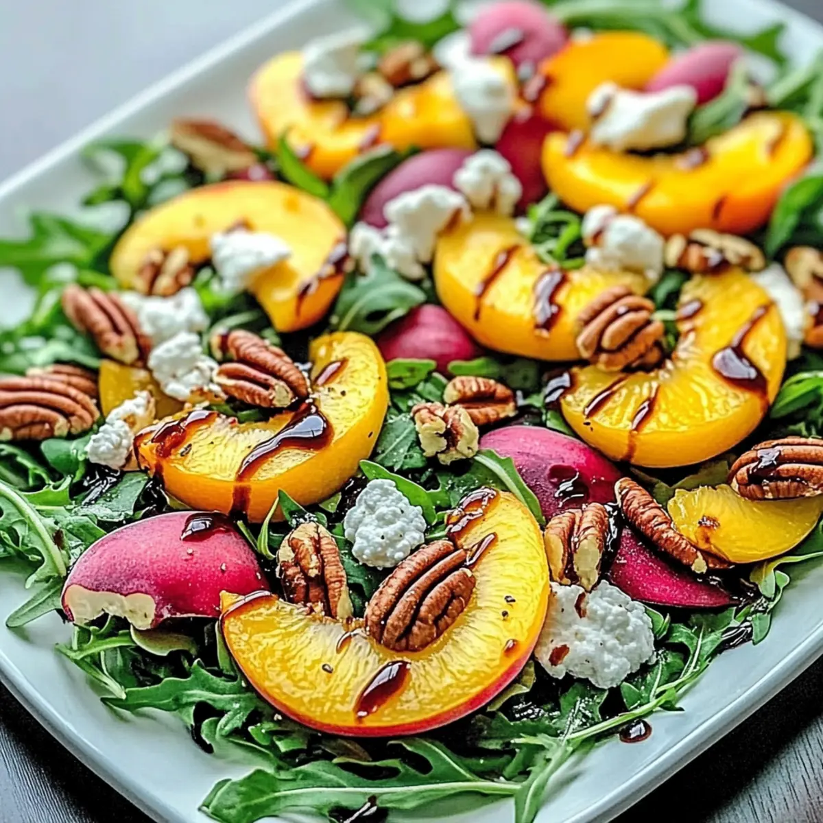 Refresh Your Day with Millionaire Peach Salad Bliss