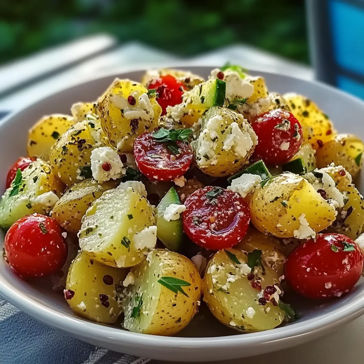 Mediterranean Potato Salad That Bursts with Flavor and Freshness