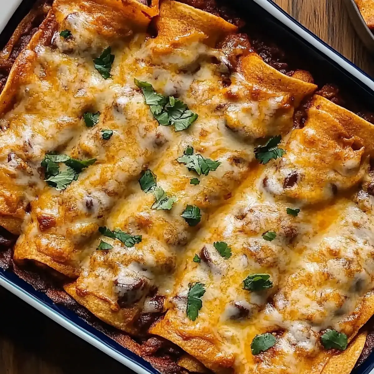 Deliciously Cheesy Bean and Cheese Enchiladas You’ll Love