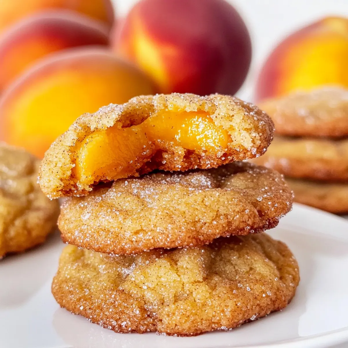 Peach Cookies That Delight with Summer Flavor and Spice
