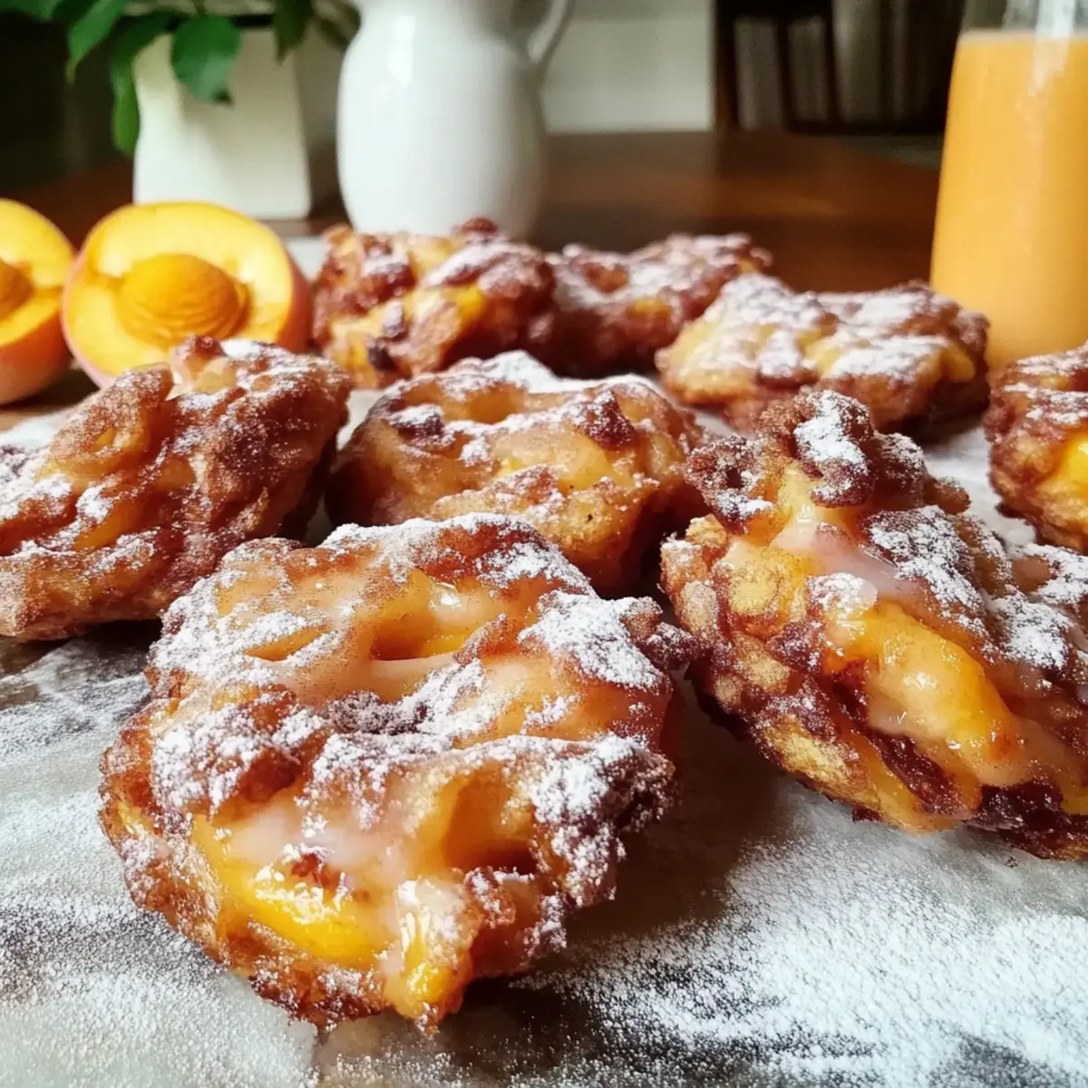Southern Peach Fritters: Delightfully Crispy Summer Treats