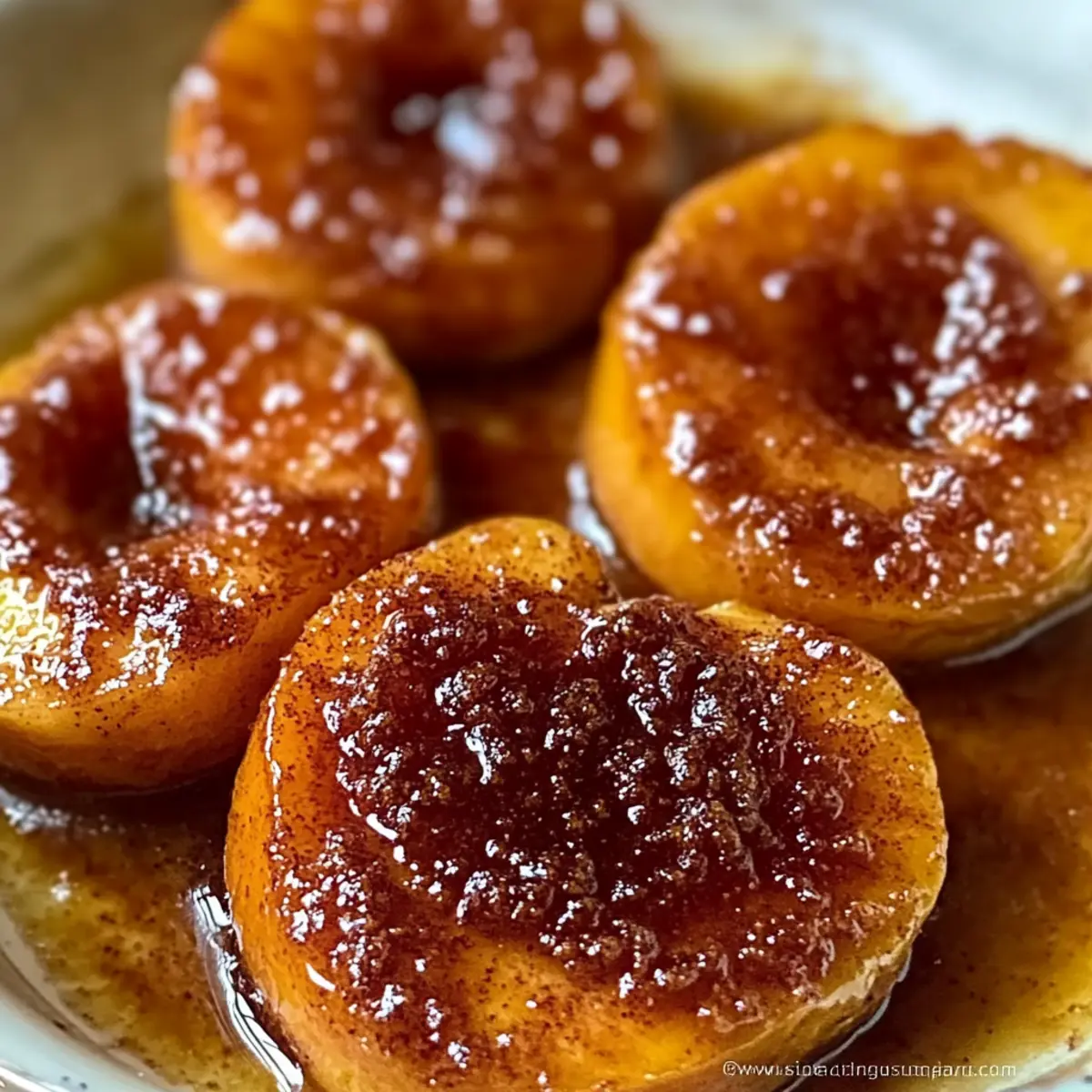 Brown Sugar Baked Peaches with Cinnamon for a Sunny Treat