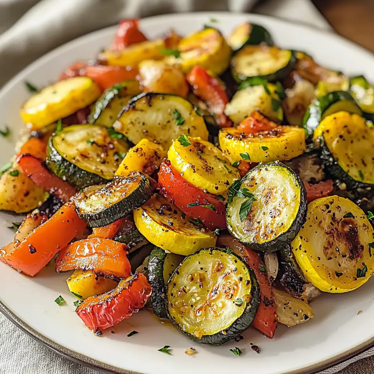 Savory Roasted Zucchini and Summer Squash for a Fresh Twist