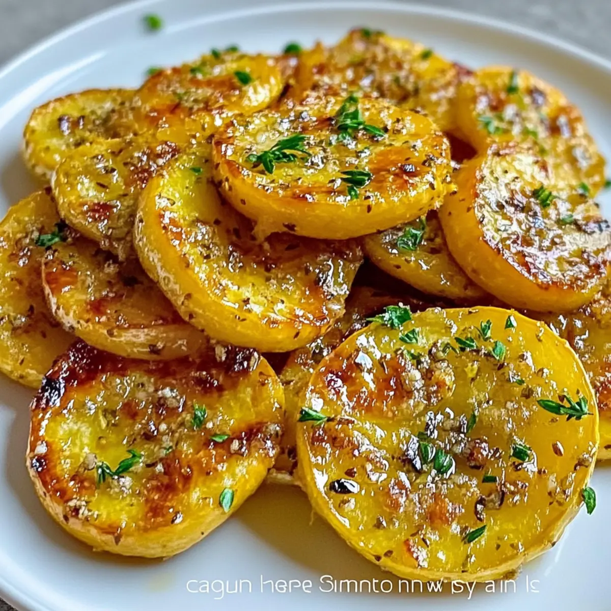 Garlic Herb Roasted Summer Squash: A Sweet & Savory Delight