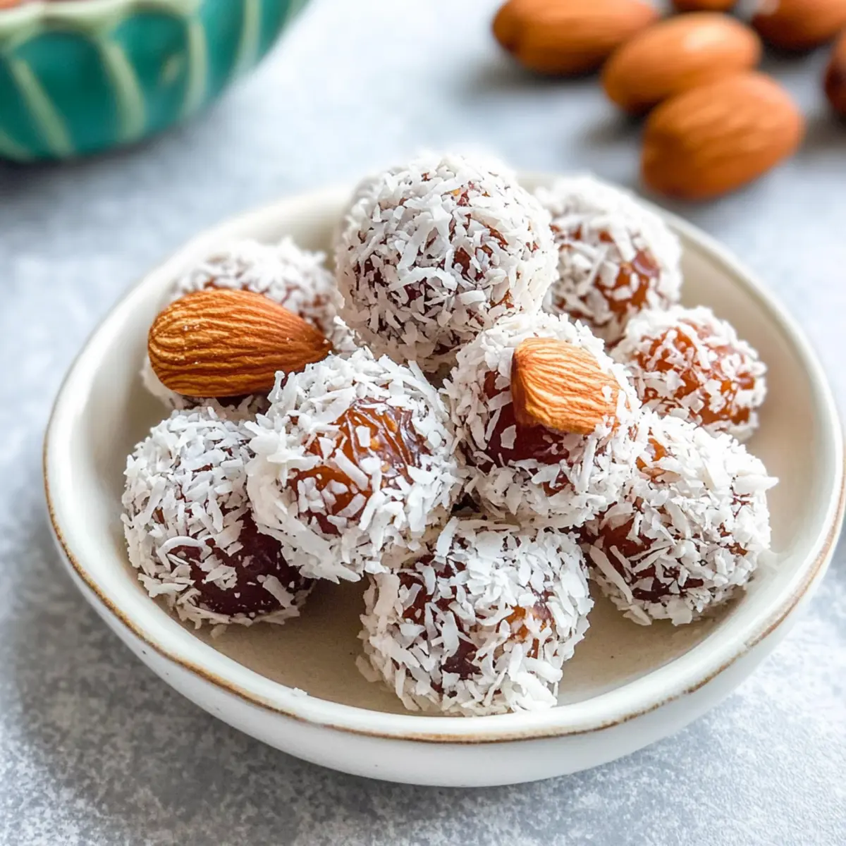 Irresistible 3 Ingredient Coconut Date Rolls You’ll Crave