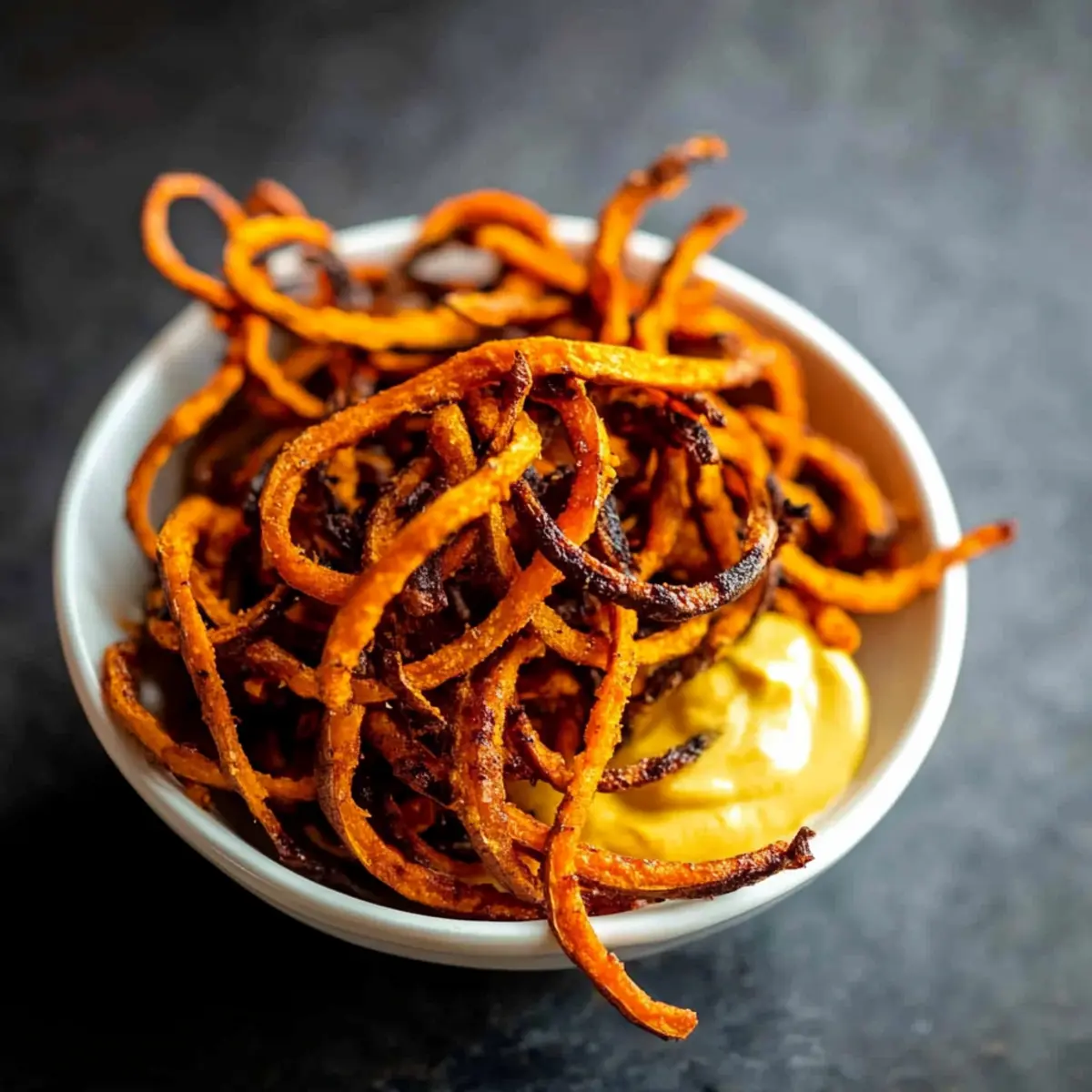 Crispy Spiralized Sweet Potato Fries That Wow Your Taste Buds