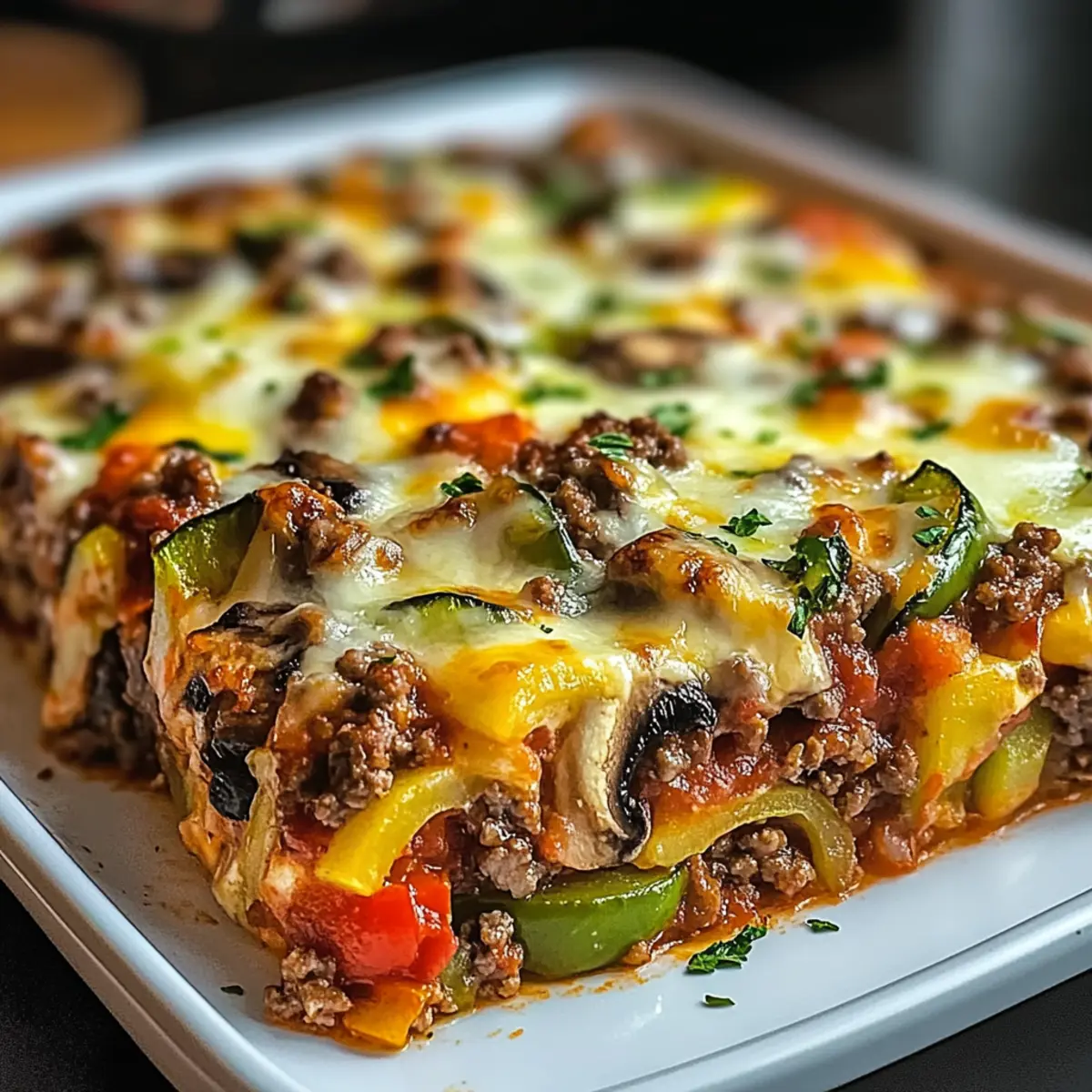 Savory Zucchini Pizza Casserole for Guilt-Free Comfort Food