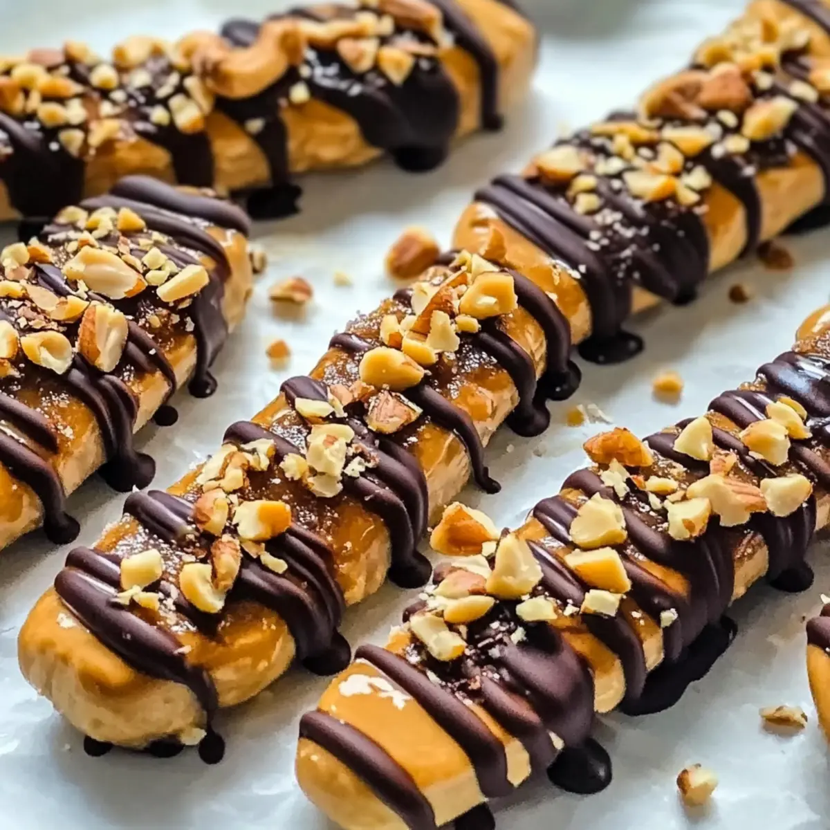 Delicious Frozen Banana Snickers: A Guilt-Free Indulgence