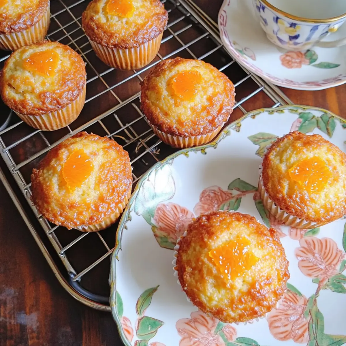 Irresistibly Soft Orange Marmalade Muffins to Brighten Your Day