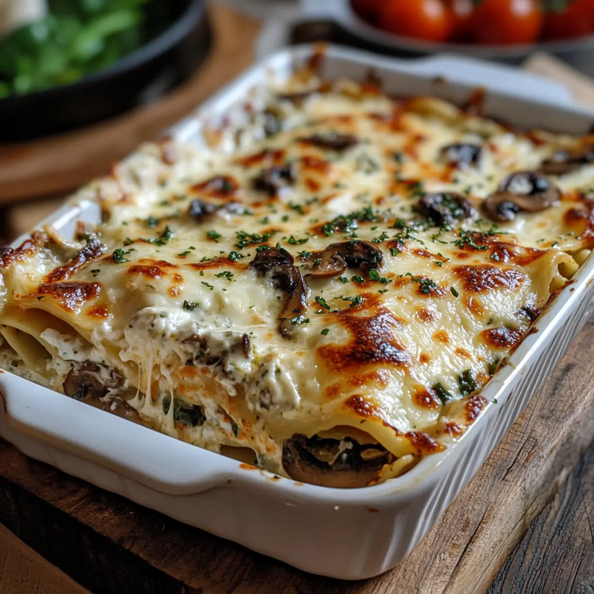 Mouthwatering Mushroom Lasagna That’s Pure Comfort!