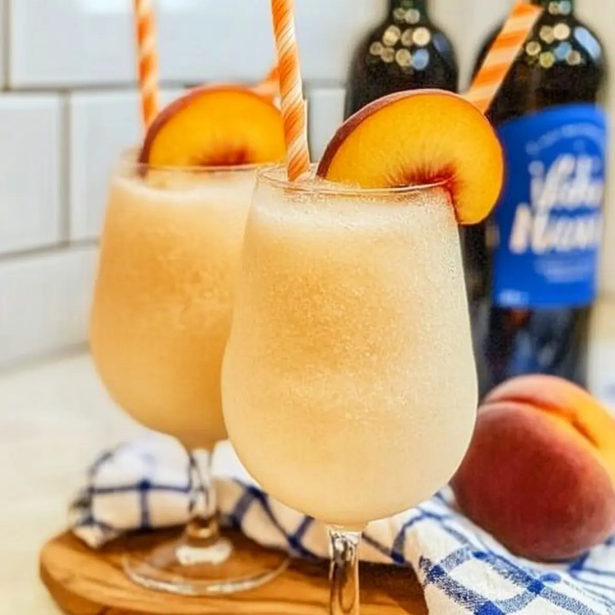 Chill Out with Refreshing Peach Wine Slushies for Summer Fun