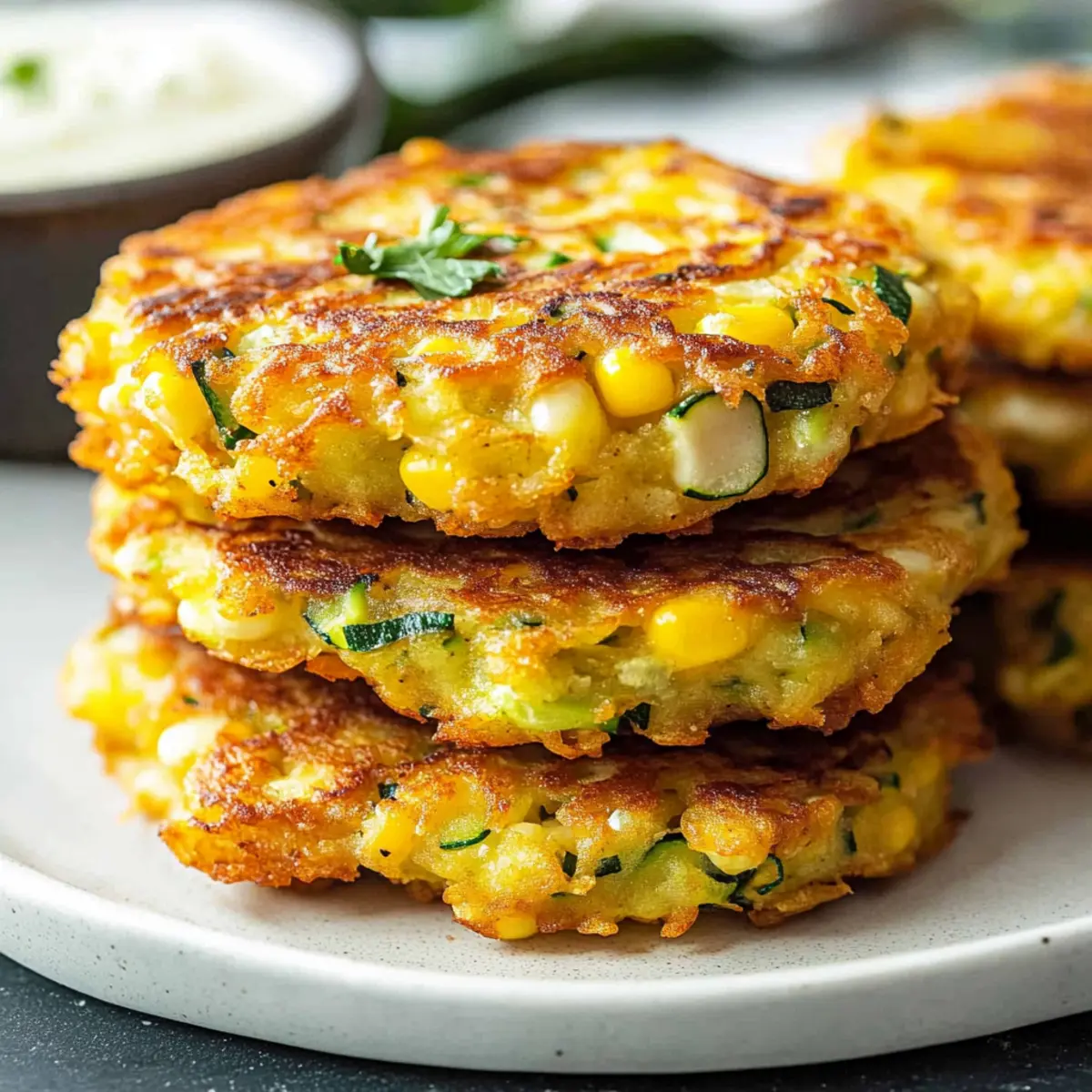 Irresistibly Crispy Zucchini Corn Fritters for Summer Fun