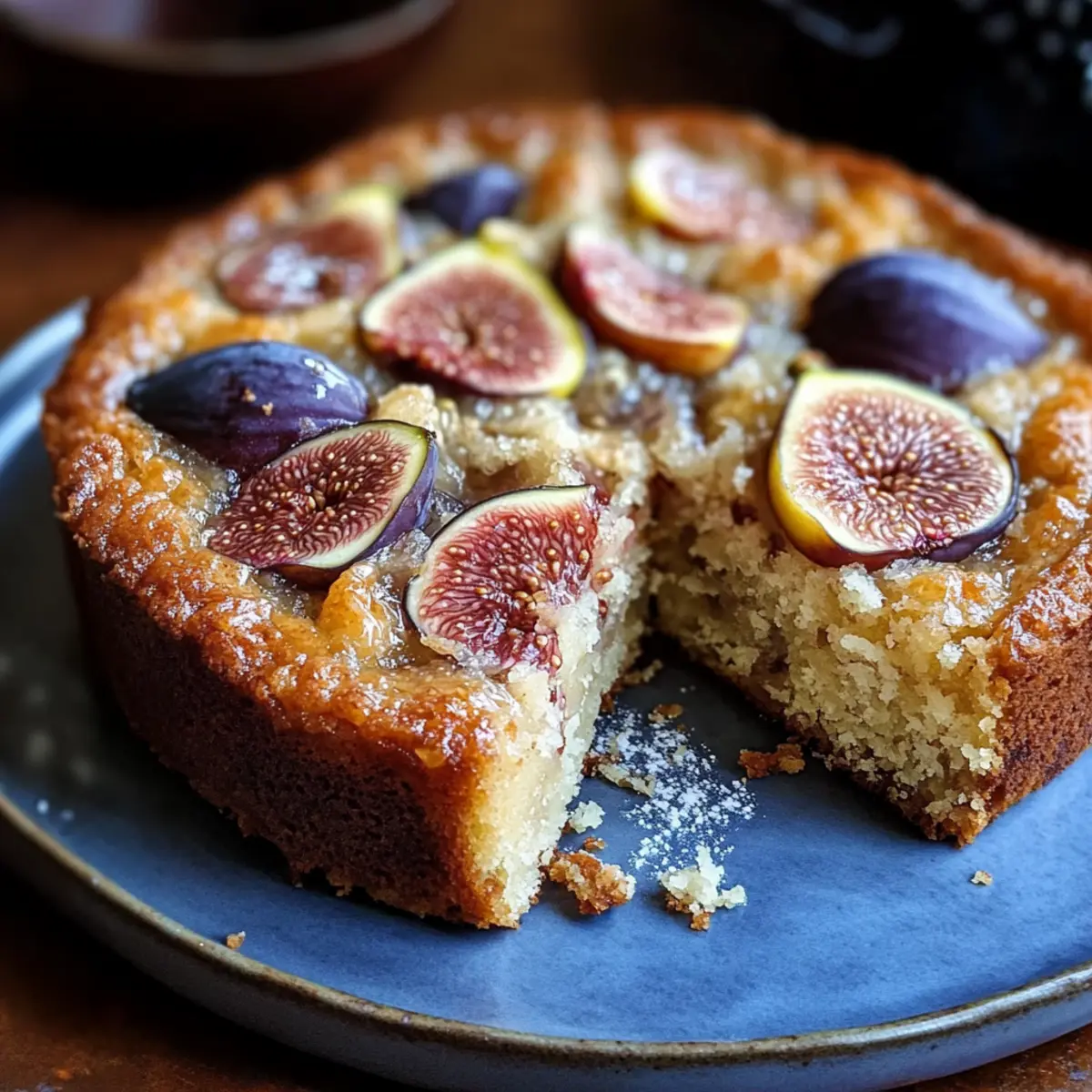 Fresh Fig Breakfast Cake for a Sweet Morning Delight