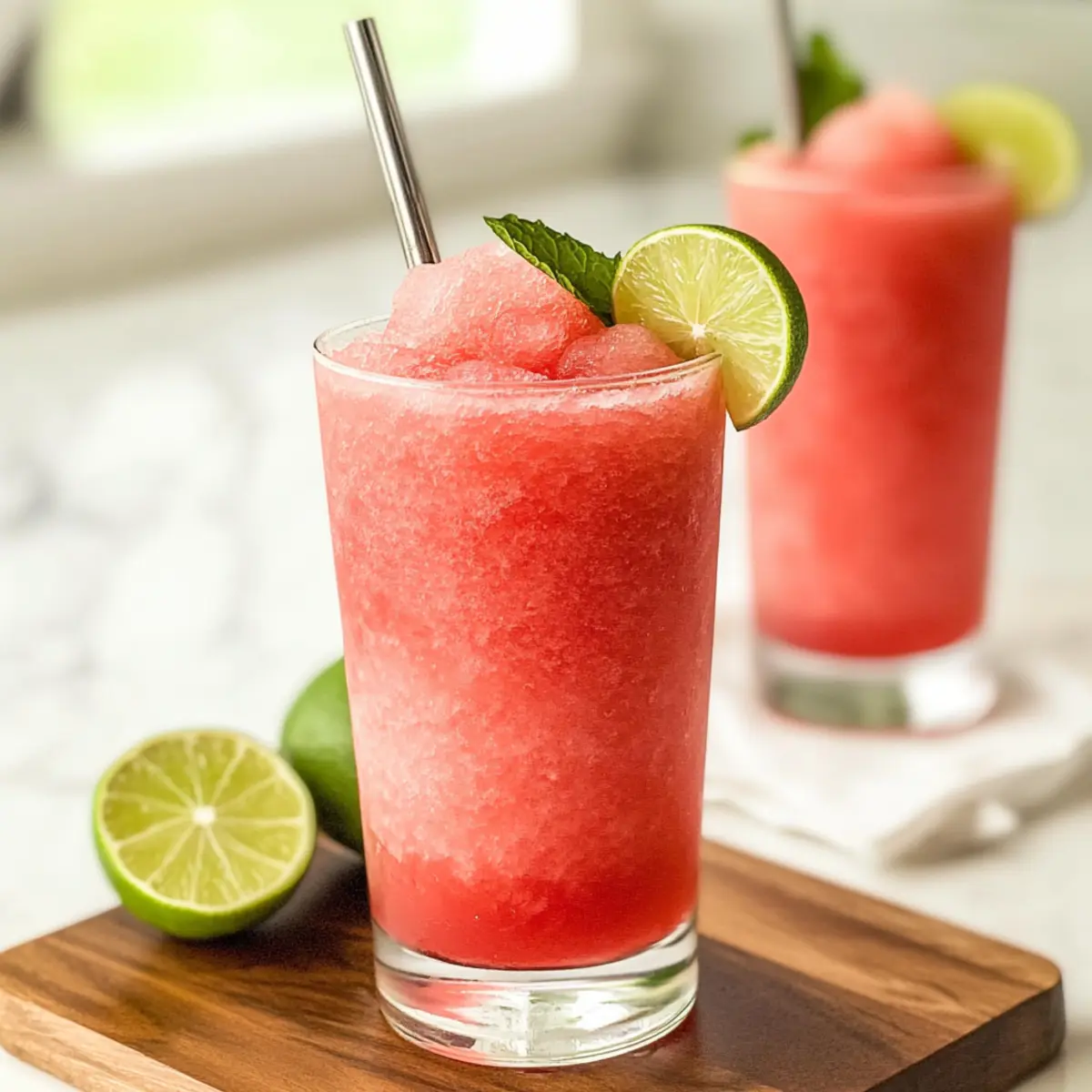 Cool Off with This Hydrating Watermelon Slushie Recipe