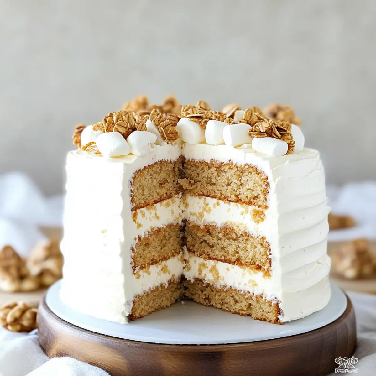 Oatmeal Cream Pie Layer Cake that Will Take You Back