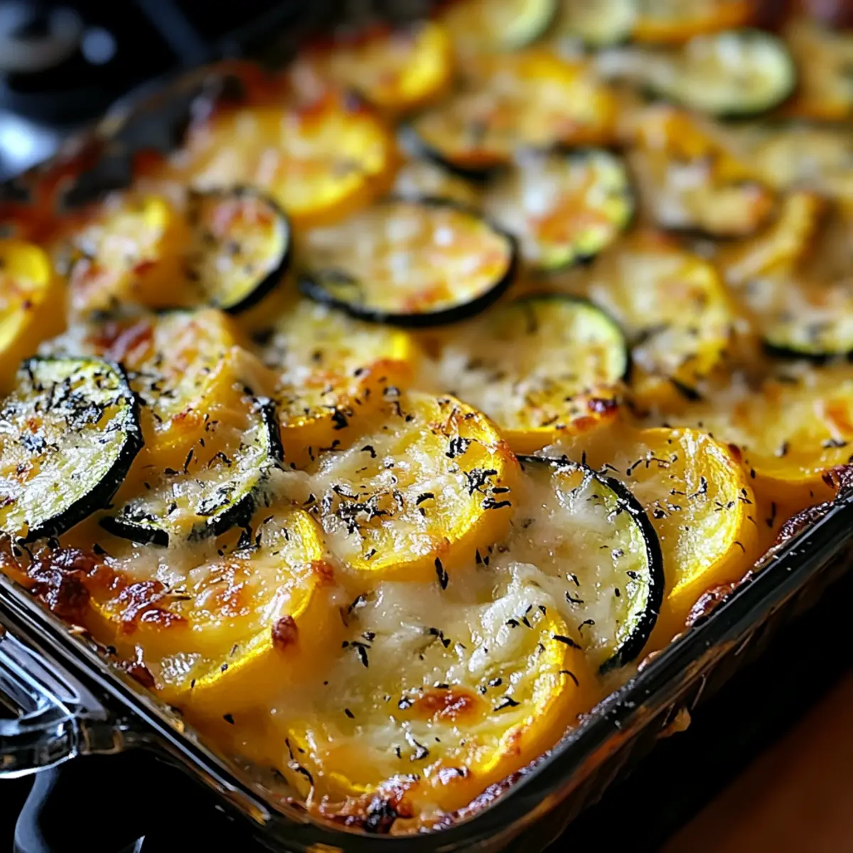 Creamy Zucchini and Yellow Squash Gratin for Cozy Nights