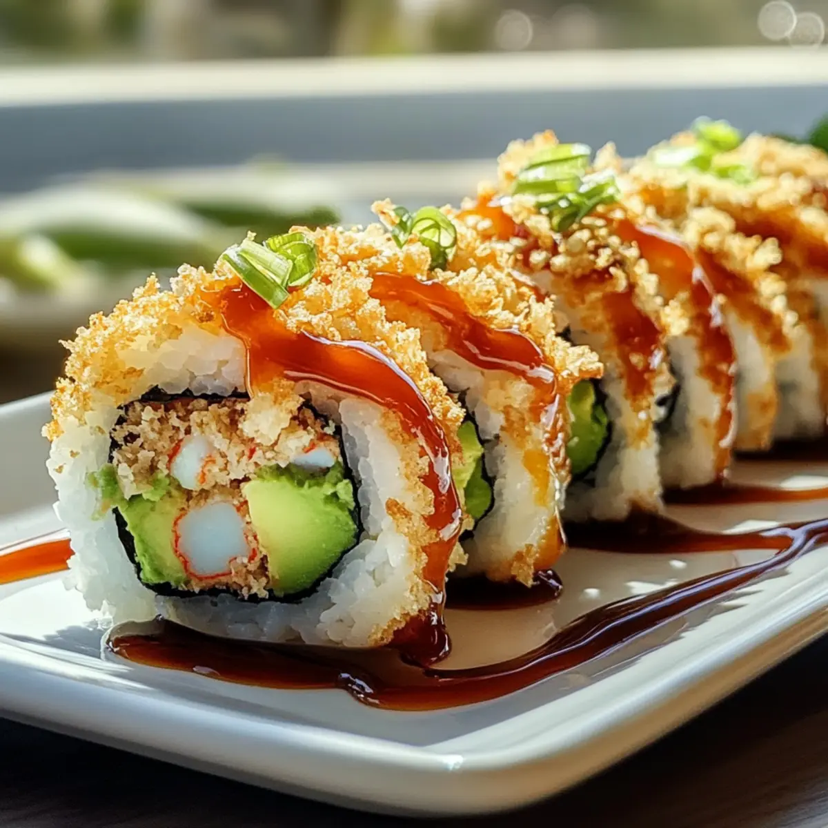 Homemade California Crunch Roll Sushi Made Easy and Delicious