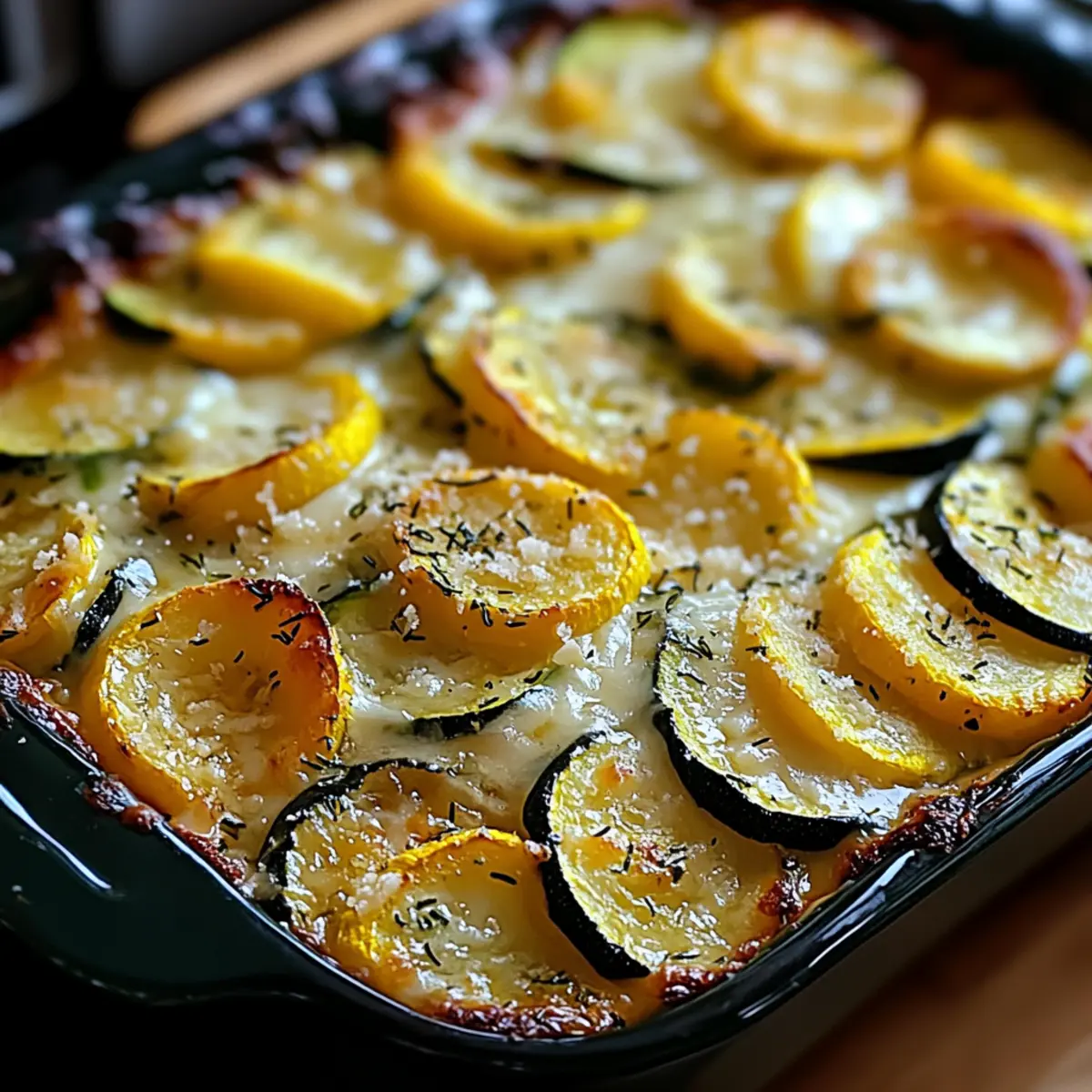 Delicious Zucchini and Yellow Squash Gratin for Cozy Nights