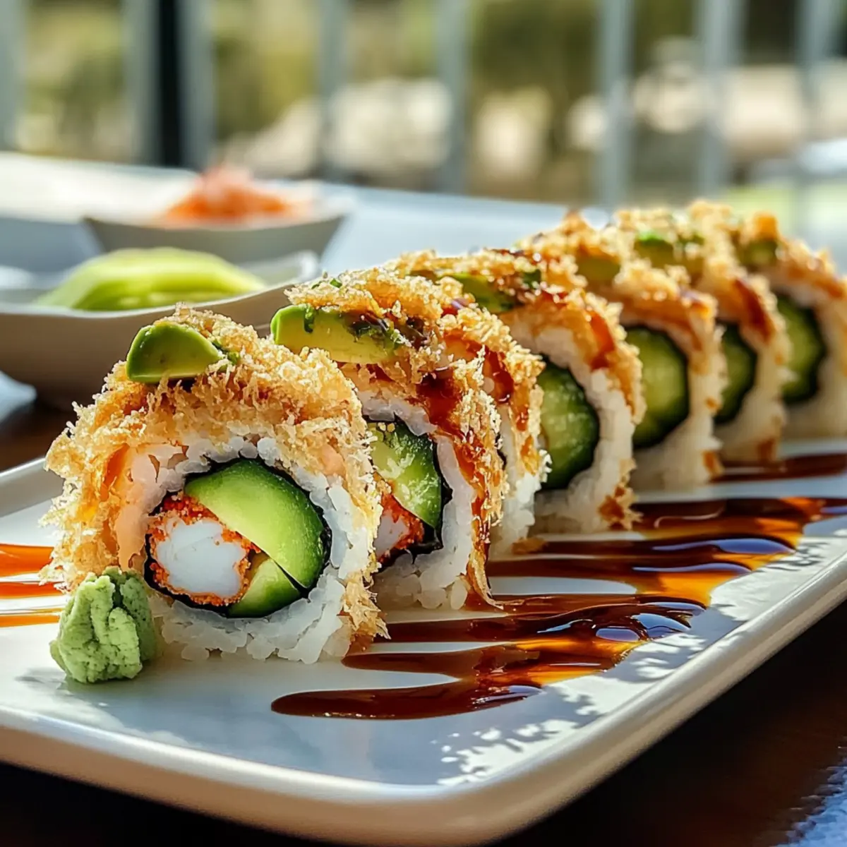 Homemade California Crunch Roll Sushi: Your Flavor Adventure