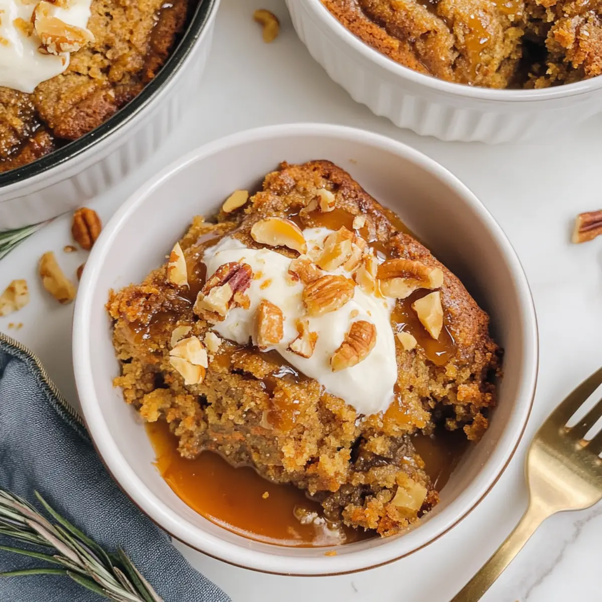 Carrot Cake Cobbler: A Cozy Twist on Classic Flavors