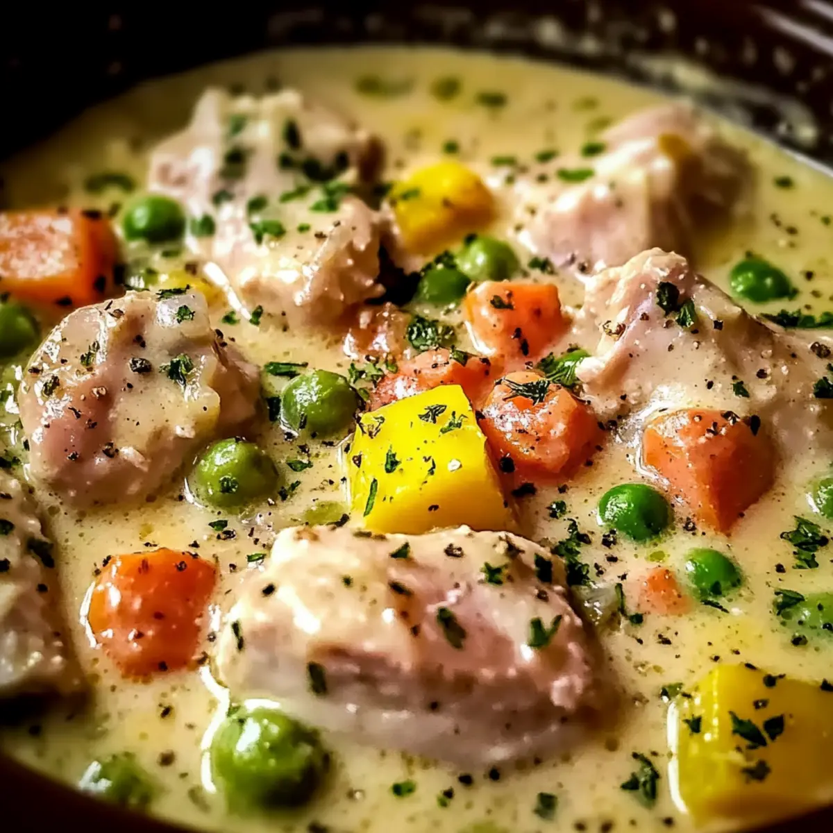 Hearty Crockpot Chicken Thigh Stew for Cozy Nights