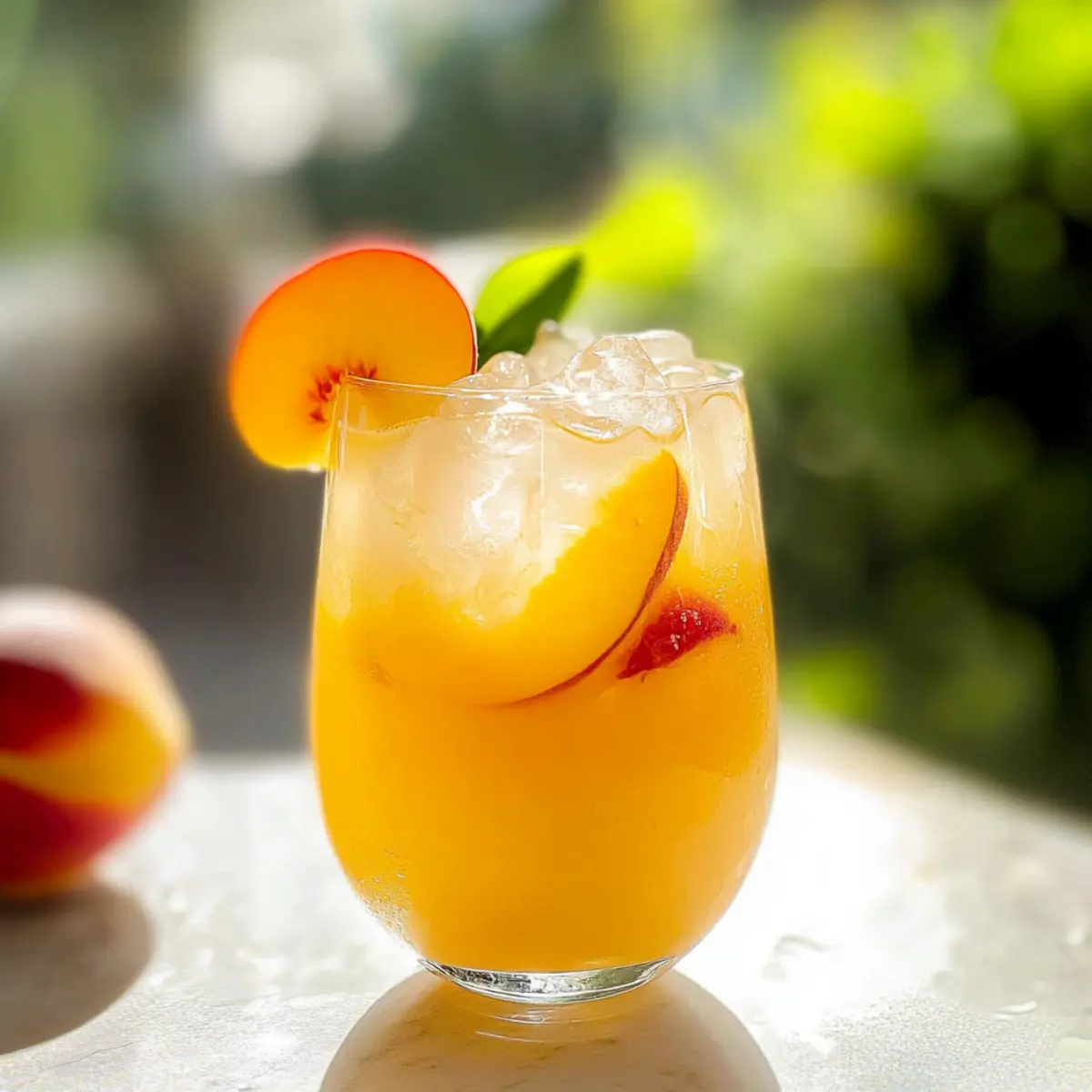 Iced Peach Green Tea Lemonade: Your Refreshing Summer Sip