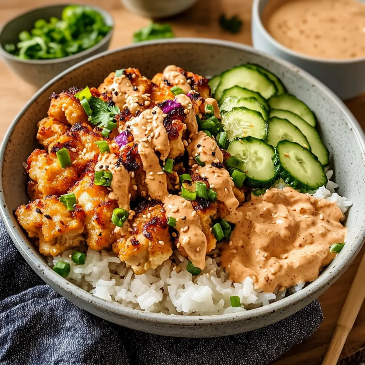 Bang Bang Chicken Bowl: A Flavor Explosion for Busy Nights