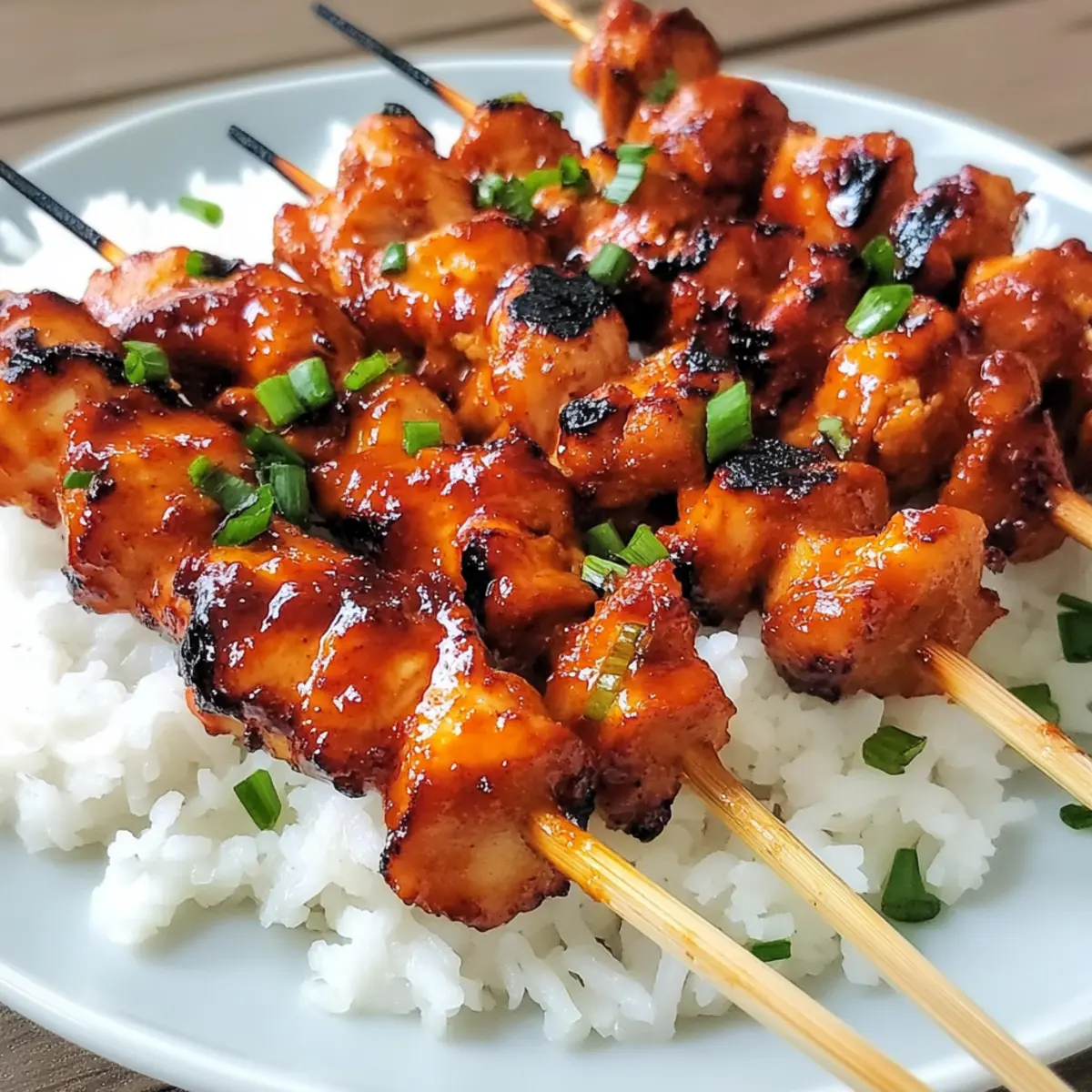 Irresistibly Grilled Korean Chicken Skewers You’ll Love