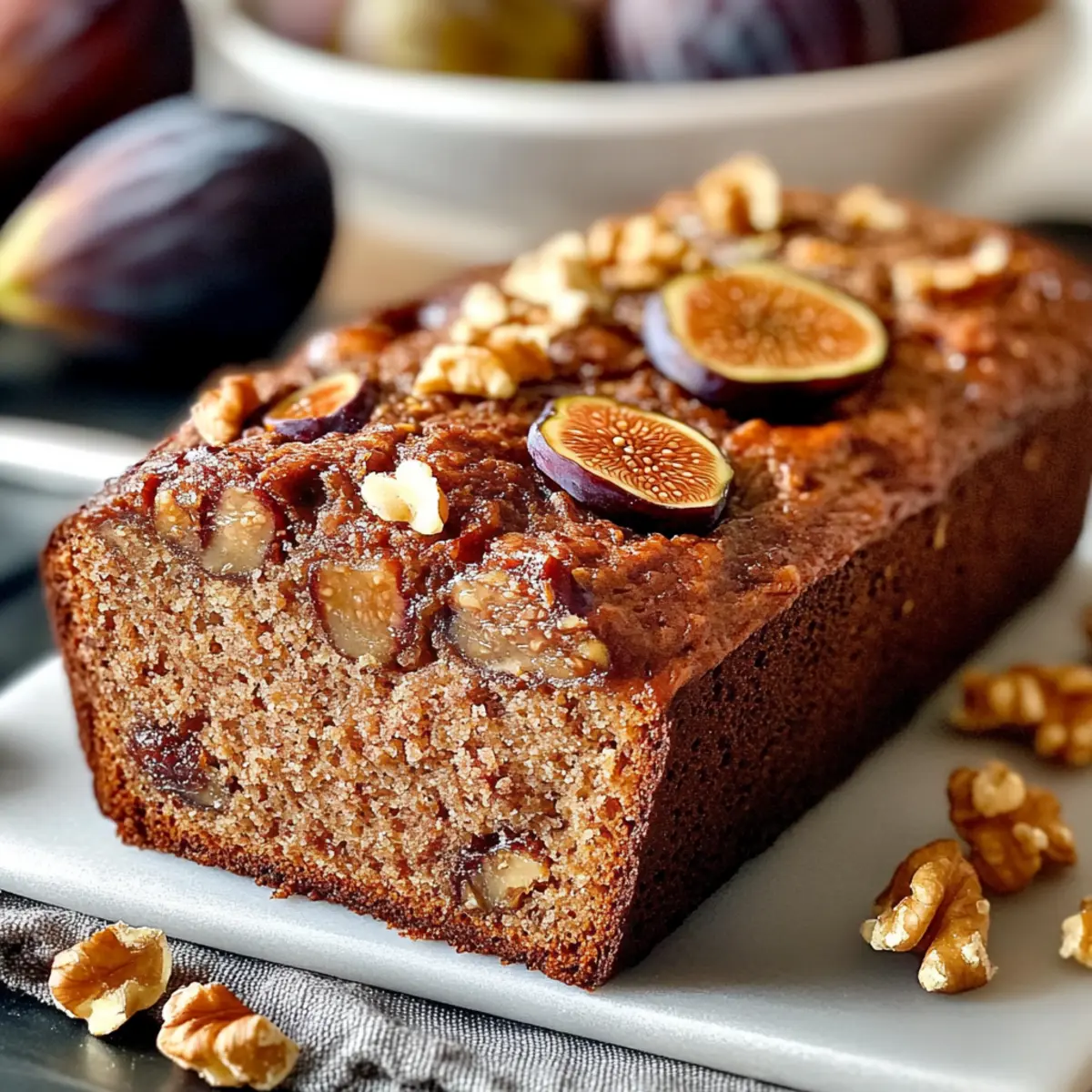 Savor the Goodness of Homemade Fig & Date Nut Bread