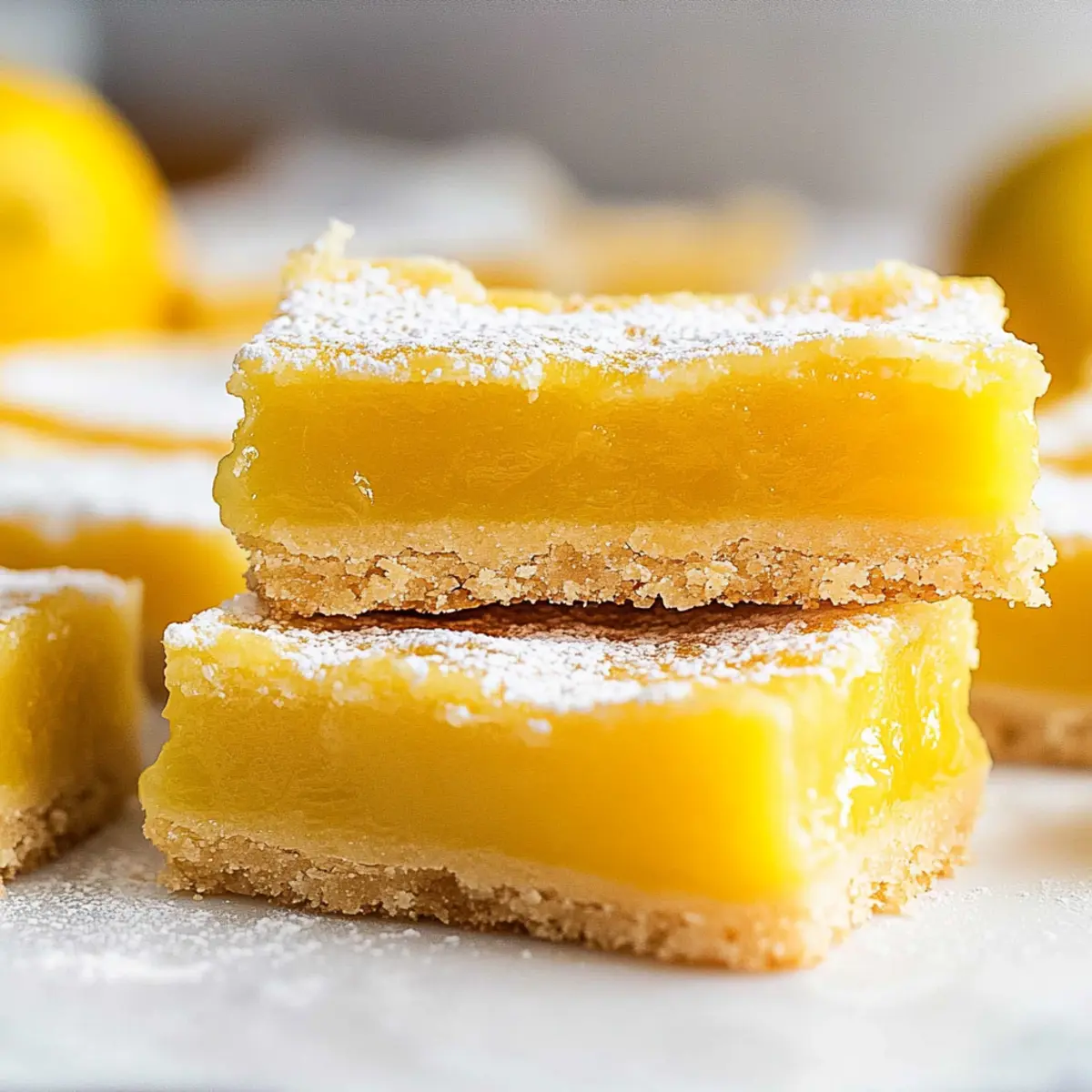 Super Easy Lemon Bars with a Buttery Shortbread Twist