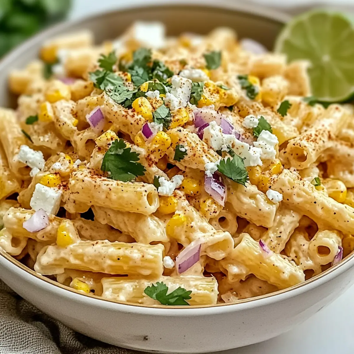 Creamy Elote Pasta Salad That Elevates Summer Gatherings