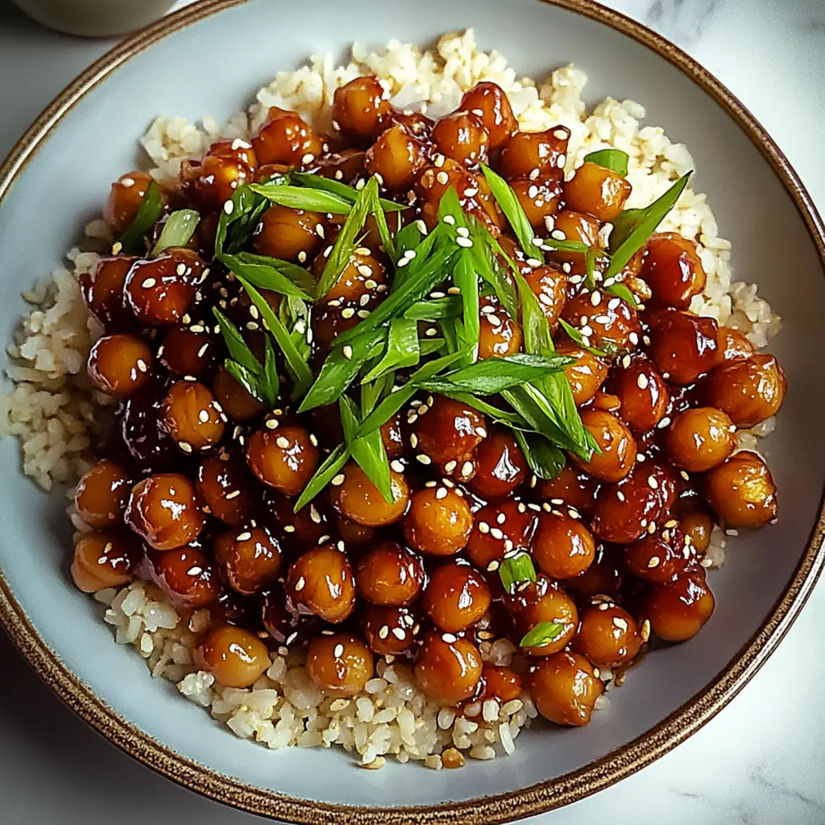 Vegan Sticky Sesame Chickpeas for a Quick, Flavorful Feast