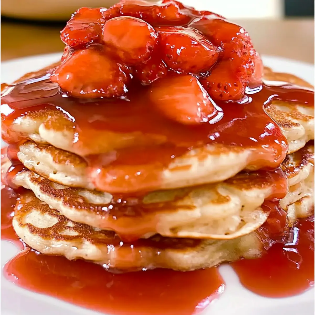 Sweet Strawberry Cheesecake Pancakes for a Perfect Brunch